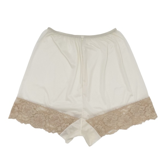 Vintage 1950s Vanity Fair Pettipants Bloomers Lace Shorts Tricot Nylon Pillowtab - Picture 2 of 10